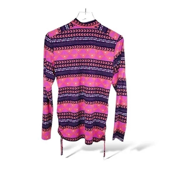 Carve Designs Vibrant Pink and Purple Coverup - Picture 2 of 8